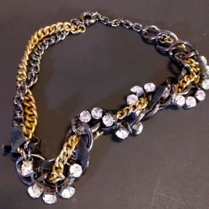 Chunky multi strand necklace